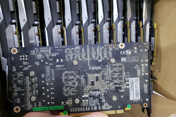 جهاز تعدين GPU 1060 GTX مستعمل