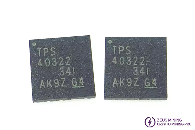 TPS40322 طاقة IC
