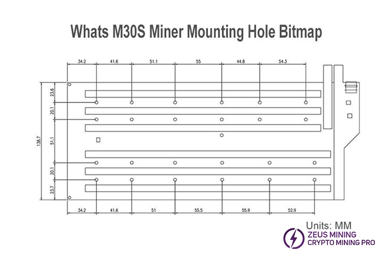 كتلة تبريد المياه الألومنيوم M30S