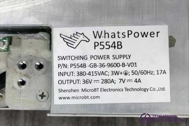 P554B-GB-36-9600-B-V01 موديل PSU