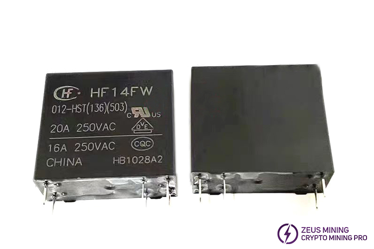 HF14FW-012-HST 20A 250V مرحل الطاقة