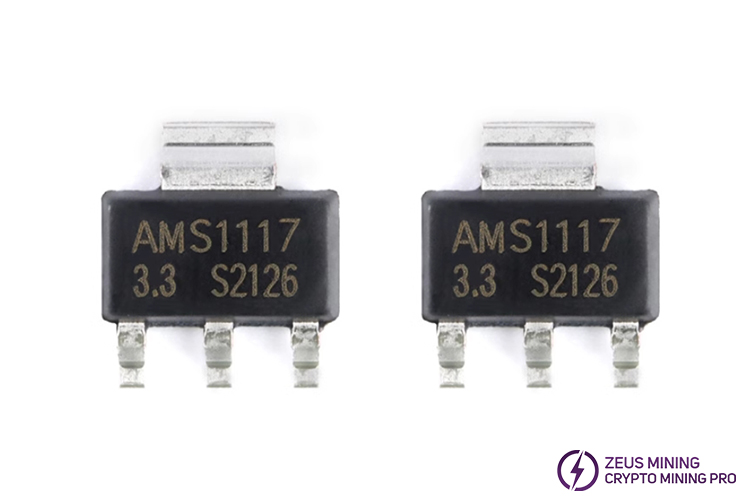 AMS1117 منظم خطي 3.3 فولت