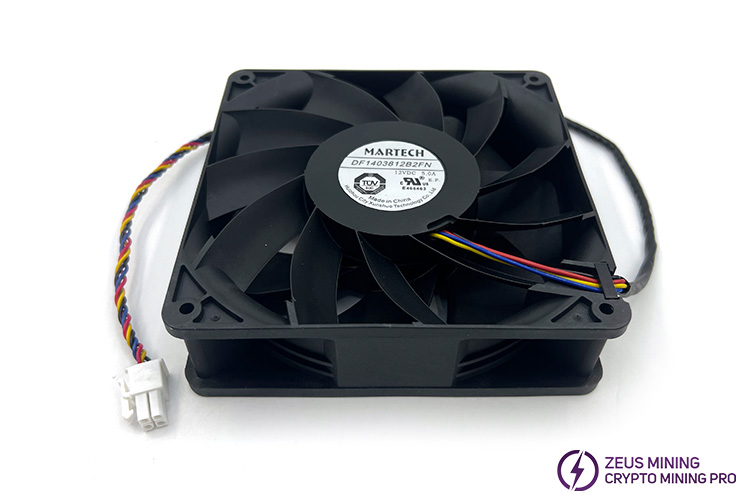 مروحة طراز Martech 12V 5A 7000RPM لجهاز Antminer S21pro