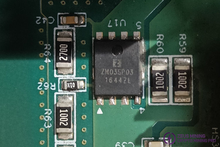 ZM035P03 MOSFET لإصلاح هاش بورد Iceriver