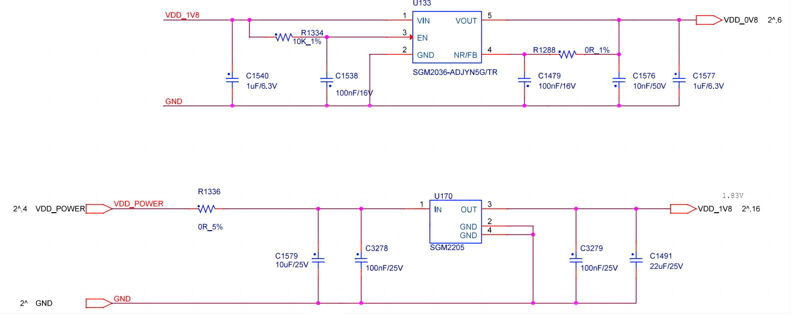 مخطط دائرة هاش بورد s19a pro LDO