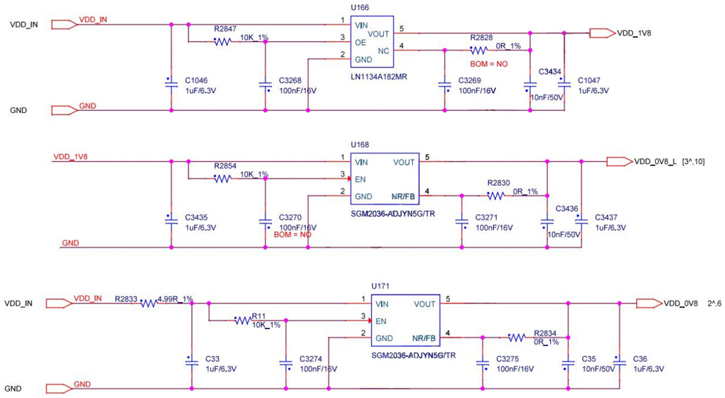 مخطط دائرة LDO هاش بورد S19a