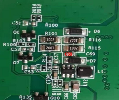 S19a نقطة اختبار خرج الدائرة المعززة