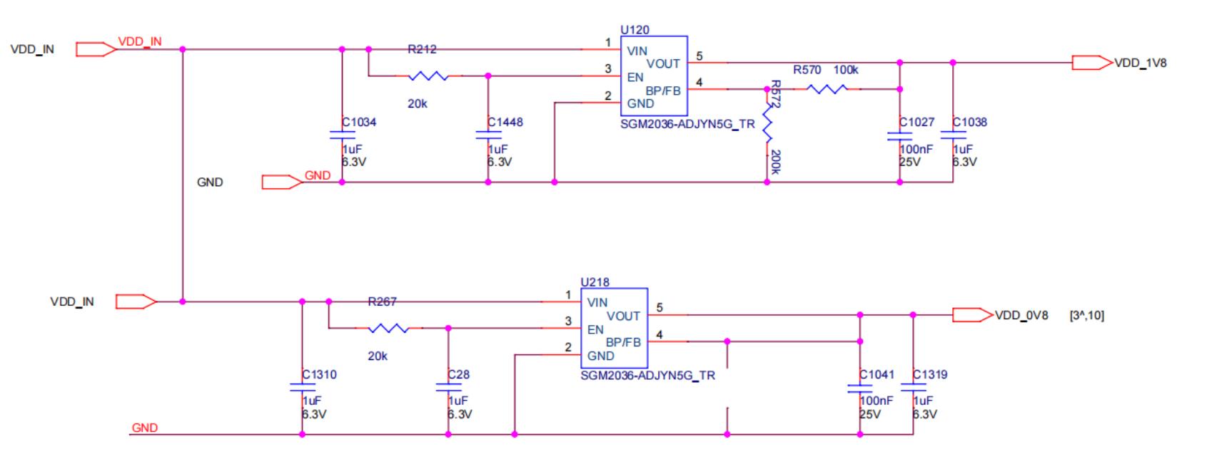 مخطط دائرة LDO لـ Antminer S19jpro plus