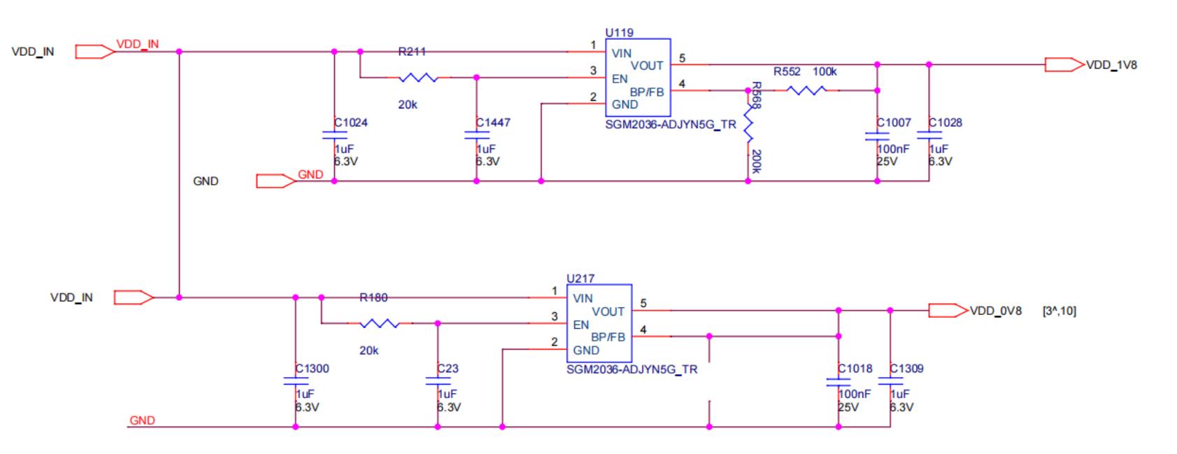 مخطط دائرة LDO لـ S19j pro+