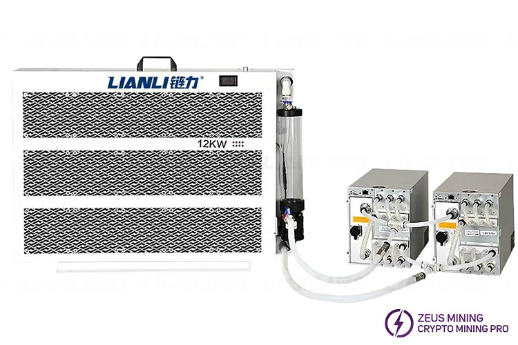 مشعاع مينر LIANLI 12kw Hydro لعامل منجم 2 قطعة