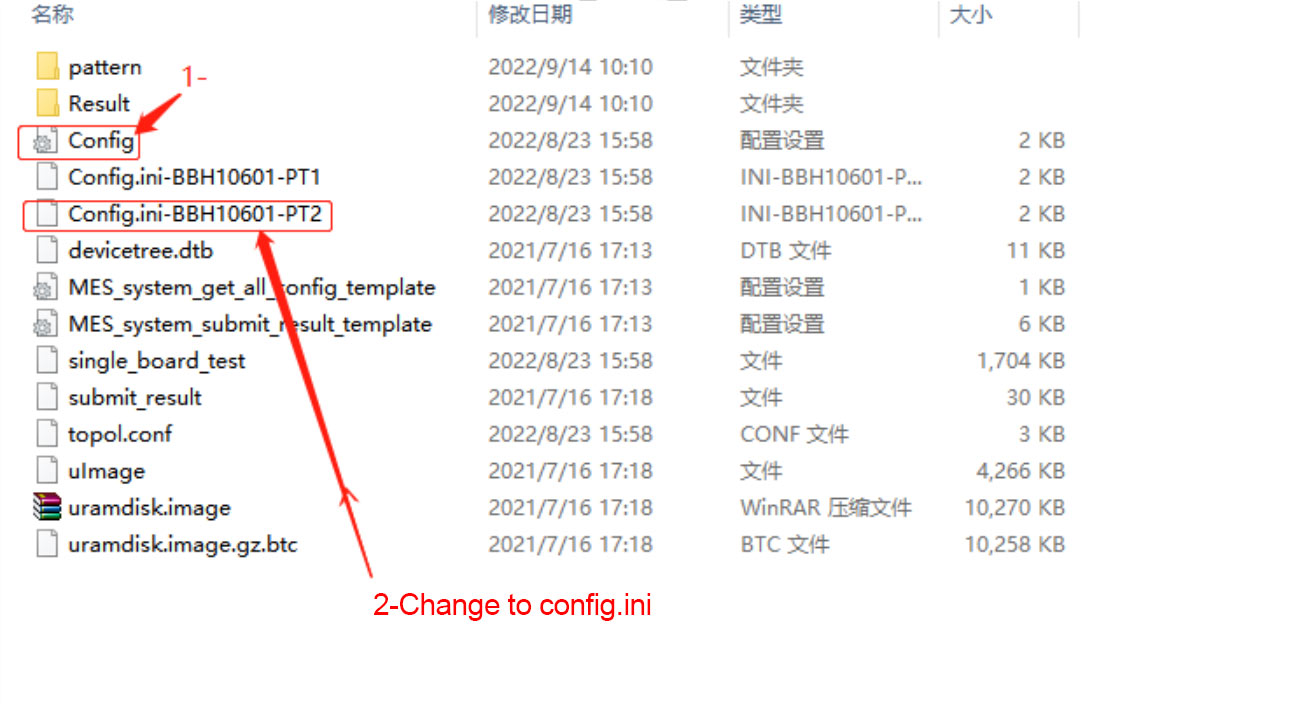 تكوين ملف اختبار Antminer HS3