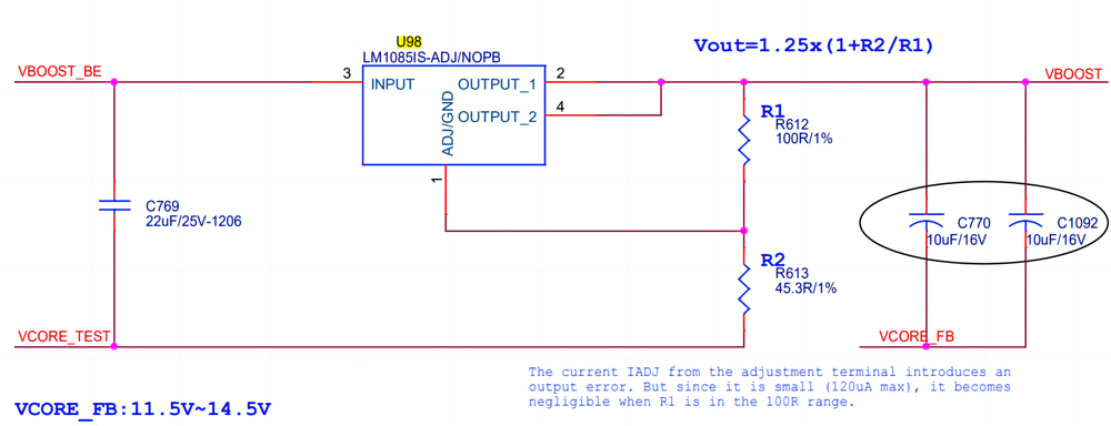 مخطط Avalonminer U98 LDO