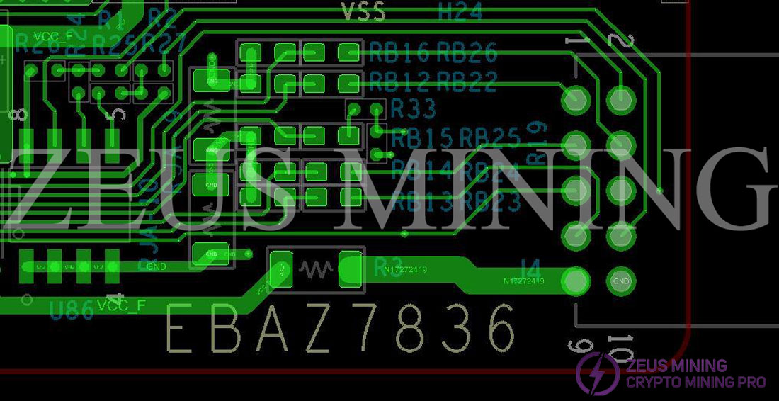 مخطط إشارة على لوحة PCB