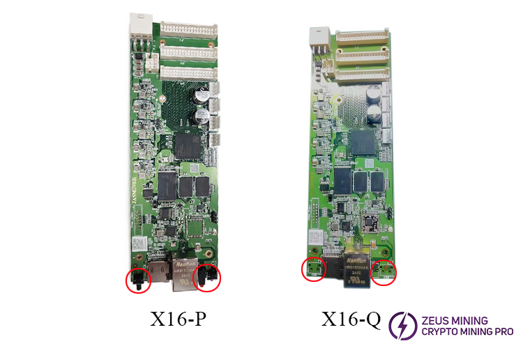 مجلس التحكم مينر Jasminer X16 X16P X16Q ETH ETC