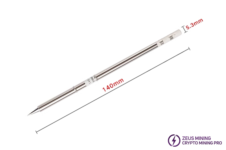 طرف حديد اللحام T12-B2