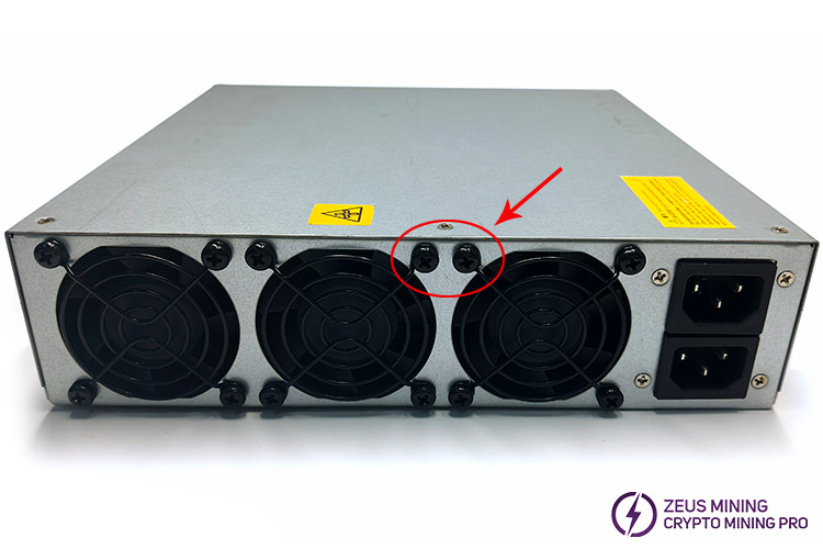 برغي مروحة مزود الطاقة لـ Antminer