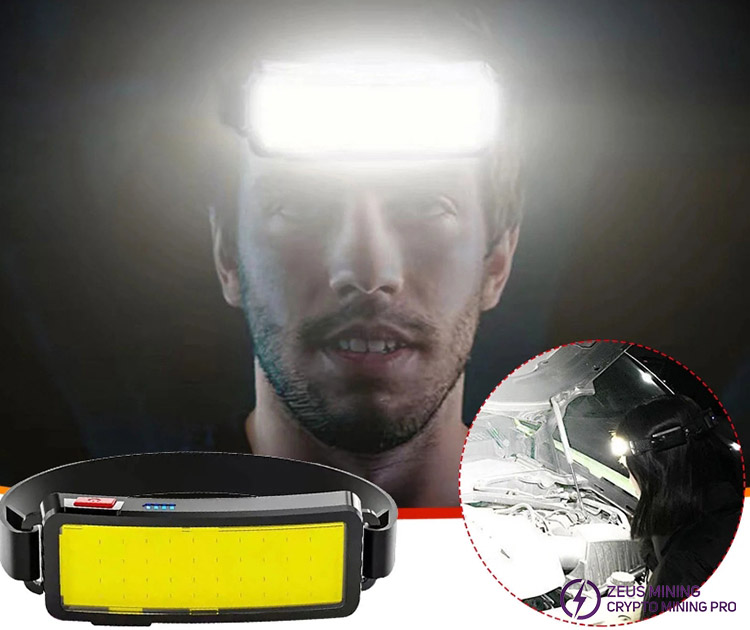 كشاف أمامي COB