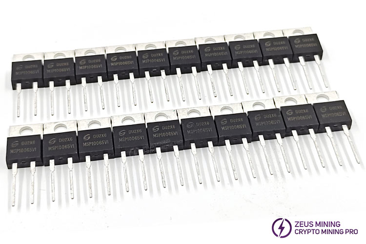 كربيد السيليكون الصمام الثنائي MSP10065V1 650 فولت