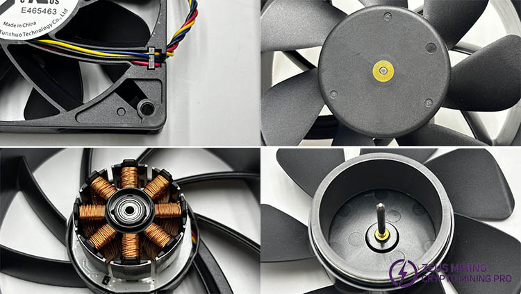 مروحة تبريد DF1203812B2FN أصلية لجهاز Antminer S19k Pro