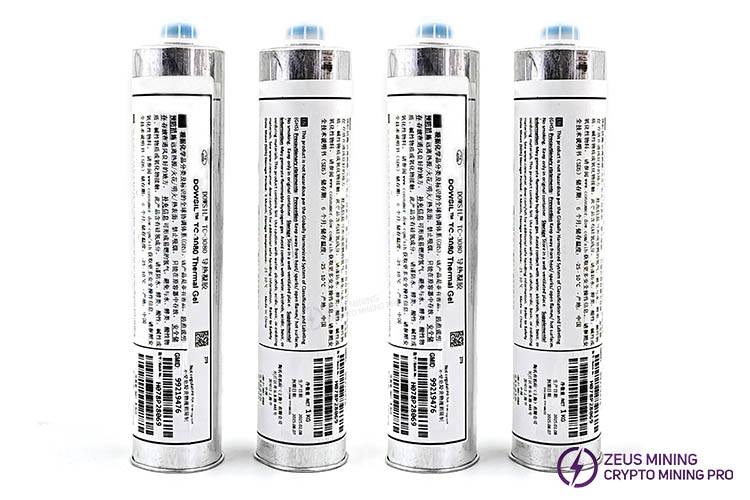 معجون حراري TC-3080 8 واط لتبديد الحرارة لآلات التعدين ASIC معجون حراري TC-3080 8 واط لتبديد الحرارة لآلات التعدين ASIC