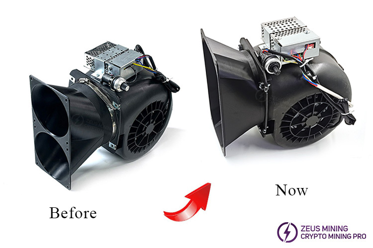 Antminer منفاخ كاتم الصوت العالمي