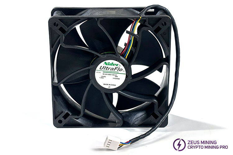 W12E12BS11B5-57 12VDC 1.65A 120 مم مروحة موديل