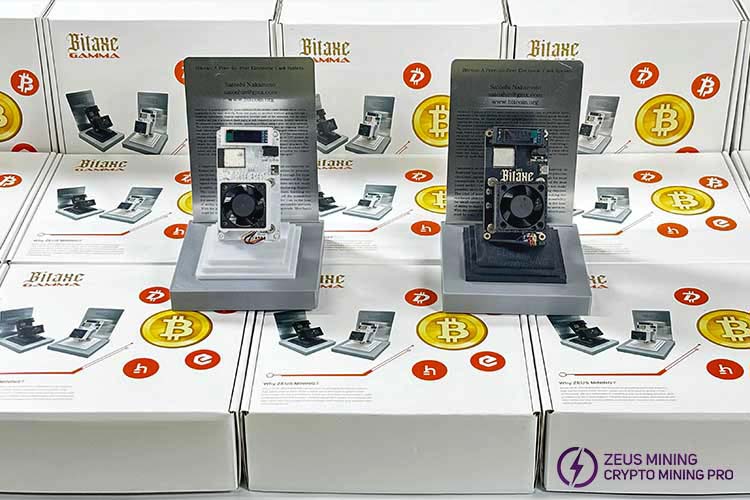جهاز تعدين بيتكوين سولو من Bitaxe Gamma 601 BM1370 بشريحة ASIC واحدة