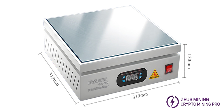 منصة لحام BY3030 لألواح الألومنيوم Antminer