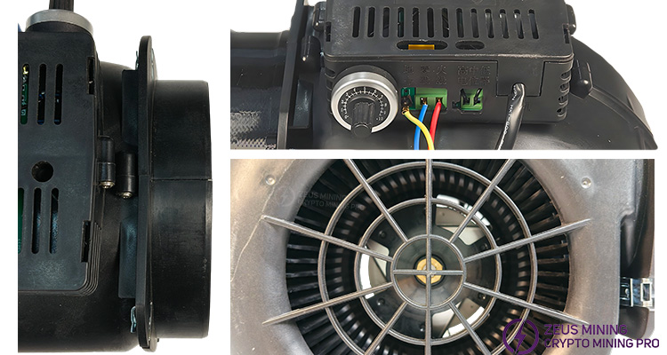 منفاخ تقليل الضوضاء لعمال المناجم ASIC منفاخ تقليل الضوضاء لعمال المناجم ASIC