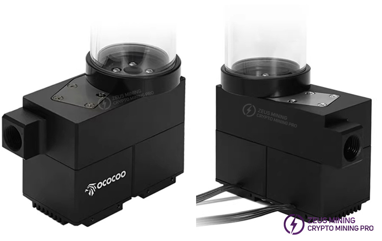 مضخة مياه تيار مستمر بدون فرشاة، ٢٤ فولت تيار مستمر، ١٦٣ واط