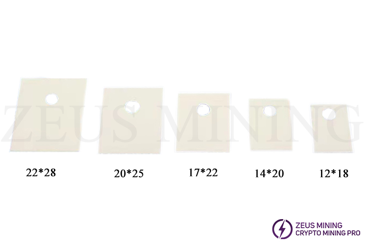 TO-220 لوحة سيراميك الألومينا الموصلة حرارياً TO-220 لوحة سيراميك الألومينا الموصلة حرارياً