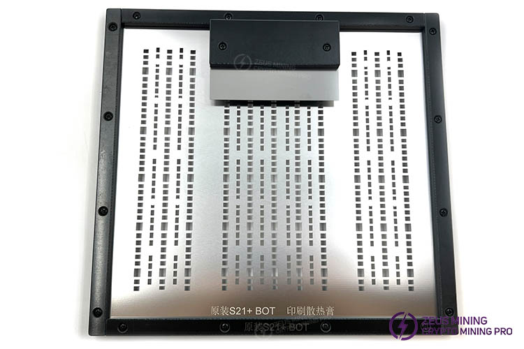 قالب الشحم الحراري المصنوع من السيليكون لأداة الشحم الحراري لجهاز Antminer S21+