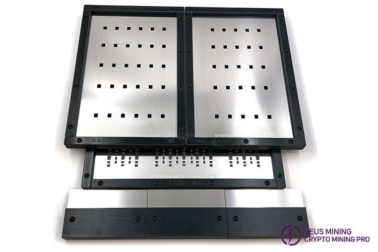 مجموعة شبكة فولاذية من شحم السيليكون S21+