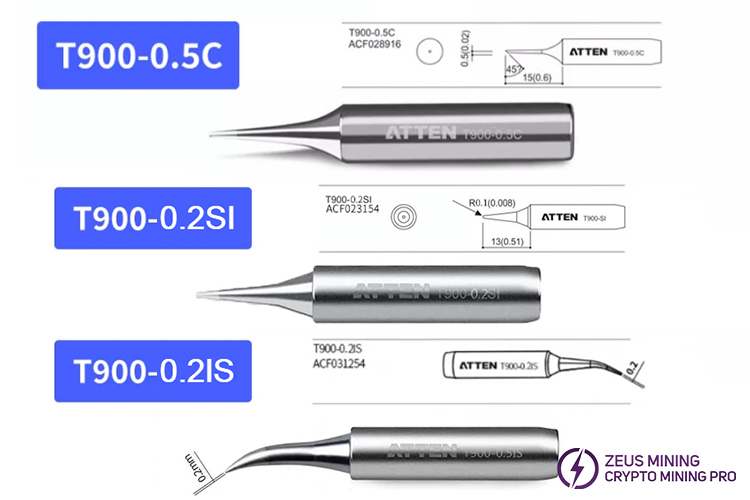 رأس لحام T900-0.5C رأس لحام T900-0.5C
