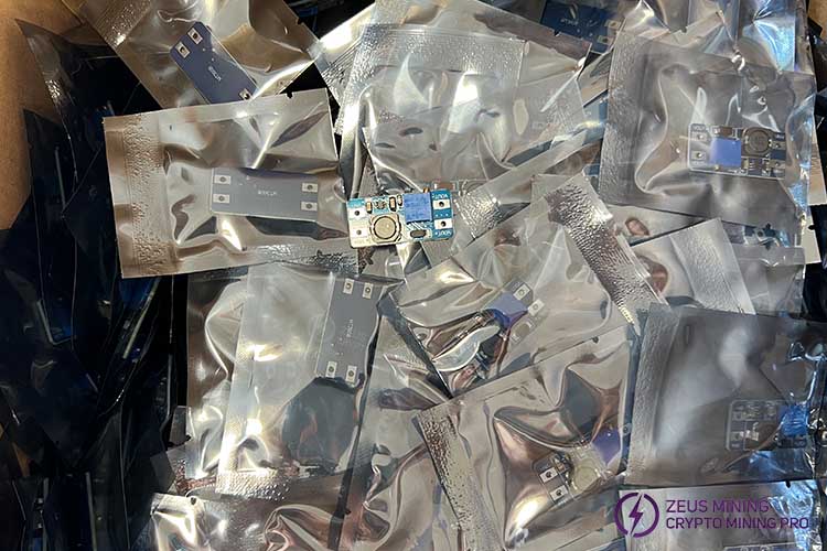 وحدة تعزيز تيار مستمر-تيار مستمر MT3608 2 أمبير