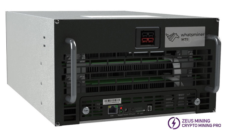 جهاز التعدين Whatsminer M78 ASIC لتعدين البيتكوين جهاز التعدين Whatsminer M78 ASIC لتعدين البيتكوين