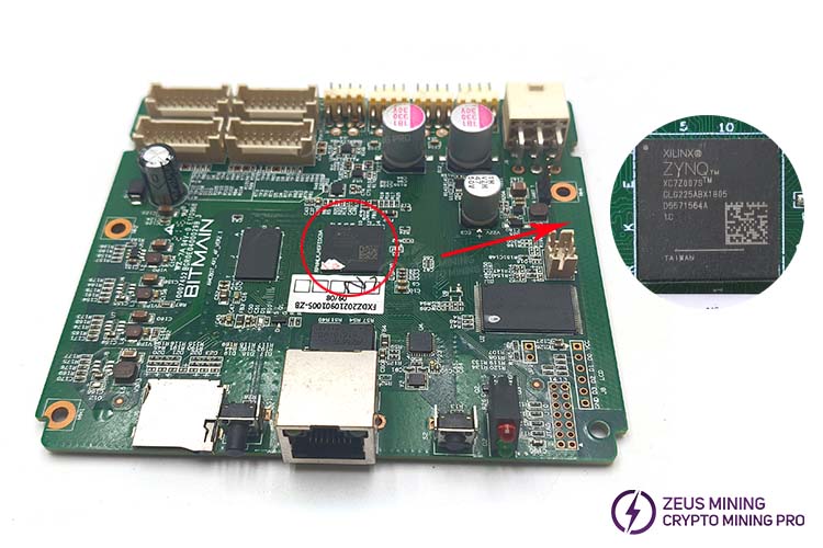 أنتمينر 7007 لوحة التحكم BOM