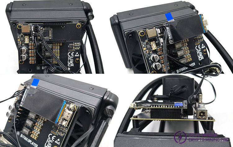 جهاز تعدين البيتكوين NerdQaxe++ Hydro 4.8TH ASIC جهاز تعدين جهاز تعدين البيتكوين NerdQaxe++ Hydro 4.8TH ASIC جهاز تعدين