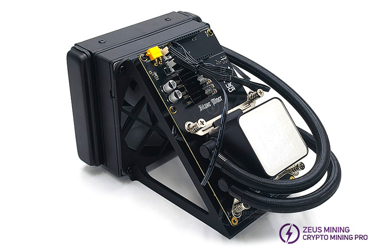 جهاز تعدين بيتكوين NerdQaxe++ Hydro Rev 6.1 6T 100W Solo جهاز تعدين بيتكوين NerdQaxe++ Hydro Rev 6.1 6T 100W Solo