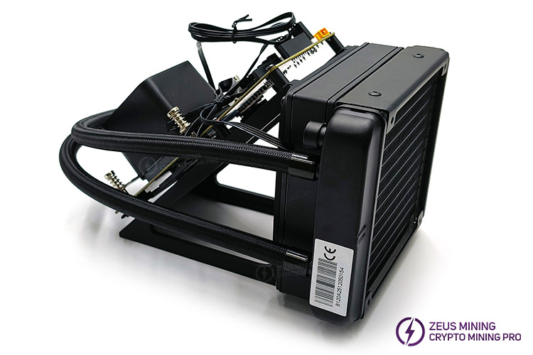 جهاز تعدين بيتكوين NerdQaxe++ Hydro 6TH هادئ وبارد جهاز تعدين بيتكوين NerdQaxe++ Hydro 6TH هادئ وبارد