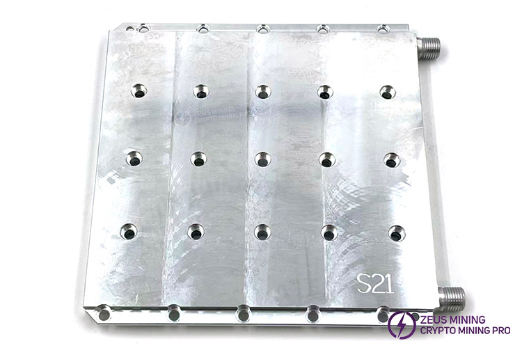 لوحة تبريد مائي لجهاز Antminer S21 Hydro 335T