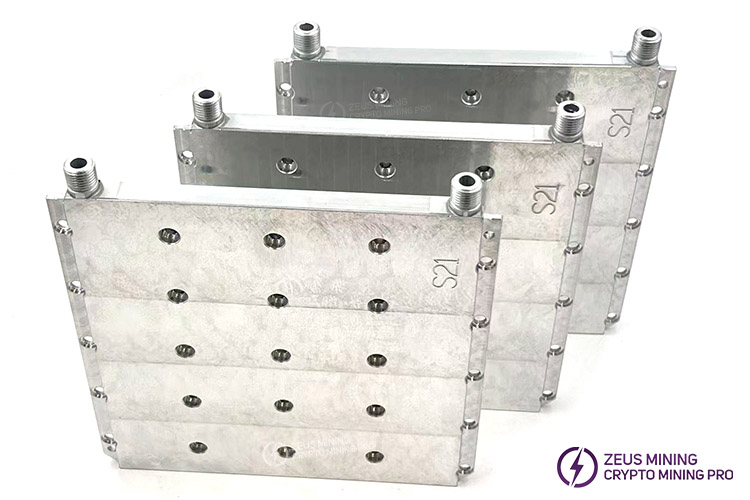 لوحة تبريد مائي لجهاز Antminer S21 Hydro