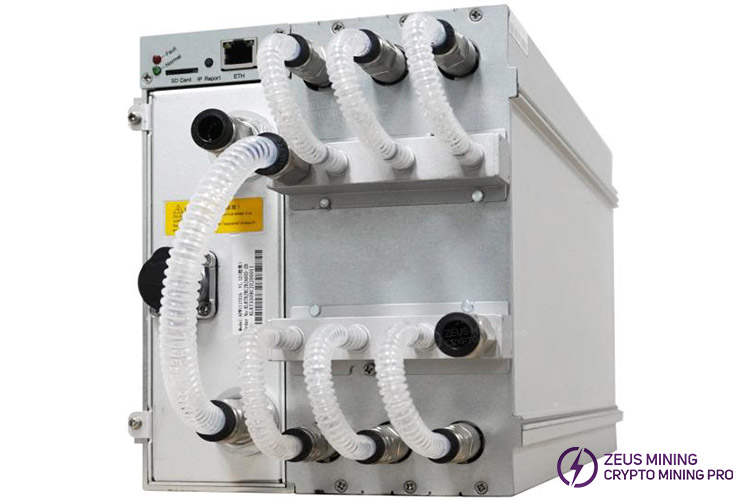 جهاز تعدين البيتكوين Bitmain Antminer S21e XP Hydro جهاز تعدين البيتكوين Bitmain Antminer S21e XP Hydro