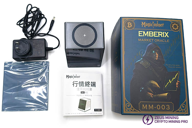 جهاز Magicminer MO01 لتعدين البيتكوين بسرعة 770 كيلوهرتز