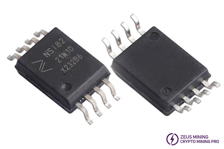 عازل NSI8221W1D لوحدة تزويد الطاقة Antminer APW17 عازل NSI8221W1D لوحدة تزويد الطاقة Antminer APW17