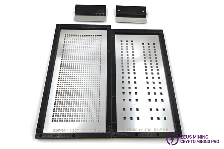 أداة وضع المعجون الحراري للوحة تجزئة Whatsminer M50 111 رقاقة