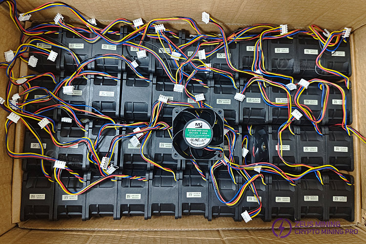 مروحة تبريد M DZ06038B12UG DC12V 1.40A لوحدة تزويد الطاقة الخاصة ببرنامج Whatsminer
