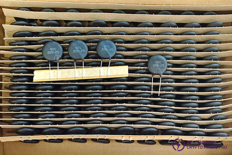 مستشعر حرارة ثيرمستور 20D-25 NTC ذو معامل درجة حرارة سالب