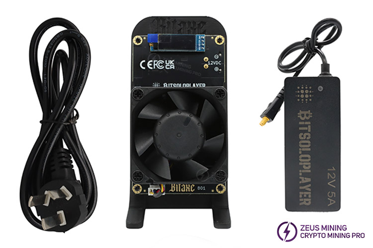 جهاز Bitaxe GT 801 2.4 تيراهاش لتعدين البيتكوين المنزلي جهاز Bitaxe GT 801 2.4 تيراهاش لتعدين البيتكوين المنزلي