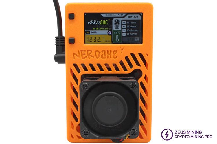 جهاز تعدين البيتكوين Nerdaxe Gamma 601 بشريحة BM1370 ASIC جهاز تعدين البيتكوين Nerdaxe Gamma 601 بشريحة BM1370 ASIC